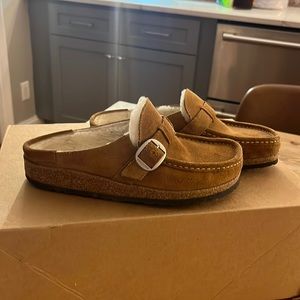 Birkenstock Shearling Buckley size 38